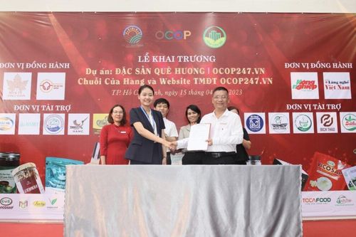 TP. HCM: Khai trương cửa hàng và sàn thương mại điện tử về sản phẩm OCOP