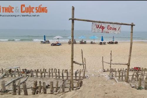 Xót xa bờ biển Hội An sạt lở, đe dọa 'nuốt chứng' loạt resort