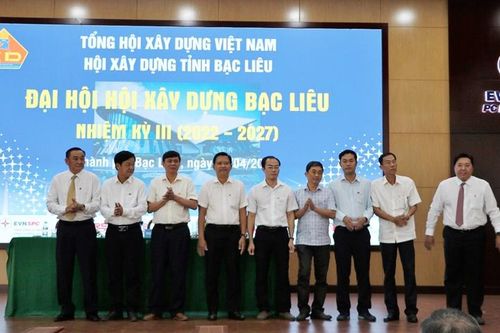 Bạc Liêu: Phó Giám đốc Sở Xây dựng làm Chủ tịch Hội Xây dựng