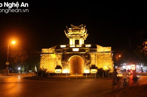 Phố ẩm thực đêm Thành cổ Vinh dự kiến đi vào hoạt động từ 27/4