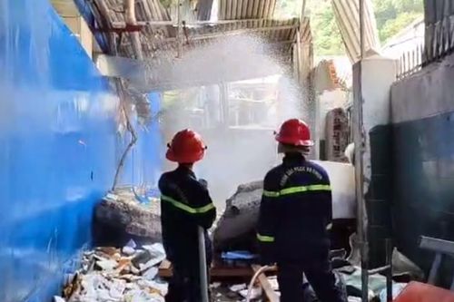 Khánh Hòa: Một người tử vong sau vụ nổ tại phòng chứa các bình khí nén