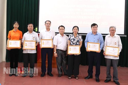 Gia Viễn kỷ niệm 25 năm Ngày người khuyết tật Việt Nam