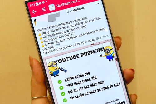 YouTube Premium 'lậu' giá 23.000 đồng/tháng vẫn đắt khách
