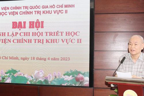 Thành lập Chi hội Triết học thuộc Học viện Chính trị khu vực II