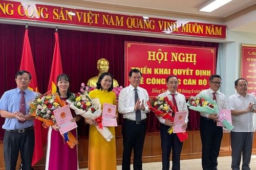 Đồng Nai công bố và triển khai các Quyết định về công tác cán bộ