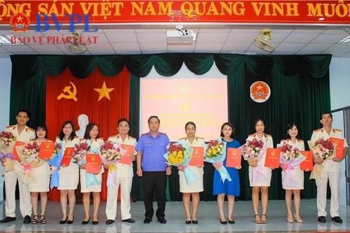 VKSND tỉnh Bà Rịa – Vũng Tàu công bố và trao Quyết định bổ nhiệm Kiểm sát viên