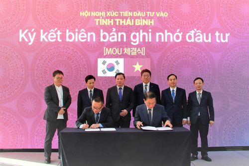 Tỉnh Thái Bình cam kết tạo điều kiện cho các nhà đầu tư Hàn Quốc