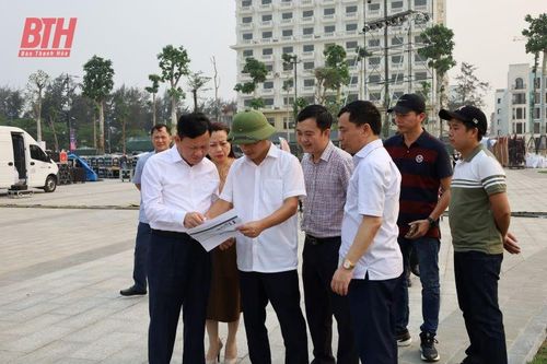 Đảm bảo điều kiện phục vụ Lễ kỷ niệm 60 năm thành lập đô thị Sầm Sơn và khai mạc Lễ hội du lịch biển năm 2023