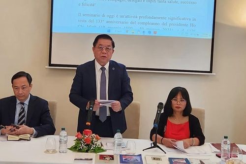Hội thảo quốc tế 'Quãng đời làm việc của Chủ tịch Hồ Chí Minh tại Italia'