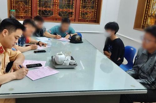 Công an Hải Dương xử lí 97 thanh thiếu niên vi phạm trật tự an toàn giao thông