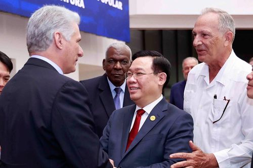 Thông điệp xúc động của Chủ tịch Quốc hội Vương Đình Huệ trước Quốc hội Cuba