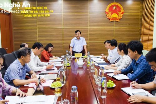 Tháo gỡ vướng mắc tại Trung tâm Xúc tiến đầu tư thương mại và du lịch Nghệ An
