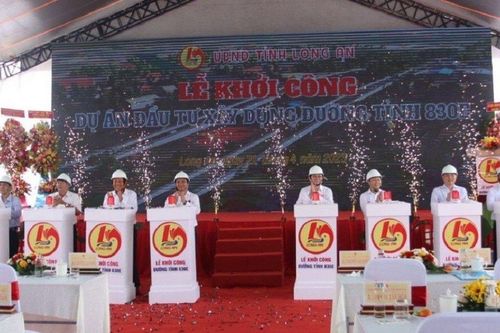 Khởi công xây dựng tuyến đường ĐT 830E hơn 3.700 tỷ đồng ở Long An