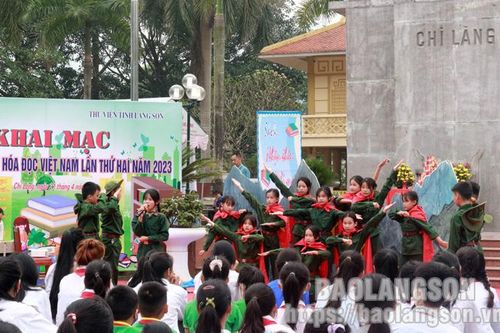Chi Lăng: Khai mạc Ngày sách và Văn hóa đọc Việt Nam lần thứ hai