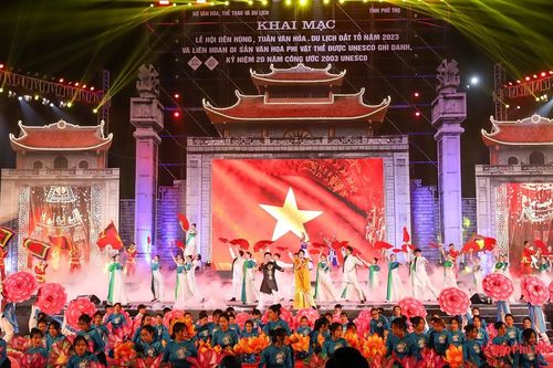 Lễ hội Đền Hùng và Liên hoan di sản mở đầu Tuần Văn hóa-Du lịch Đất Tổ 2023