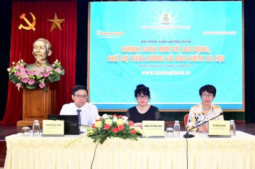 Hà Nội: Đối thoại chủ đề chính sách mới về lao động, chế độ tiền lương và bảo hiểm xã hội