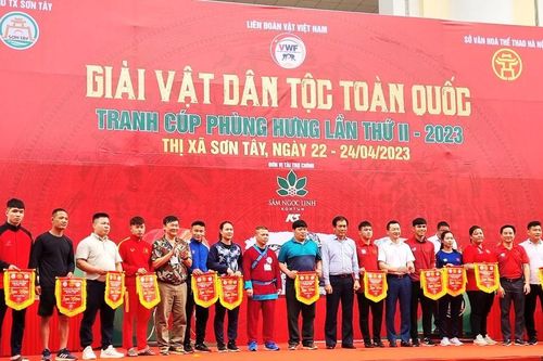 Sôi nổi, hấp dẫn Giải vật dân tộc toàn quốc cúp Phùng Hưng lần thứ 2