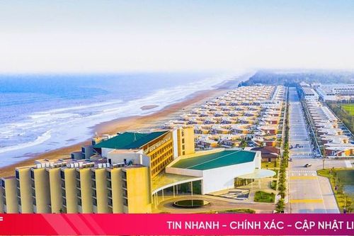 Ngắm khu du lịch biển Xuân Thành từ trên cao
