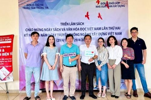Triển lãm Sách và Văn hóa đọc, hưởng ứng kỷ niệm 65 năm Ngày truyền thống ngành Xây dựng
