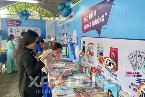 Gần 8.000 cuốn sách được trưng bày tại Hội sách tỉnh Khánh Hòa