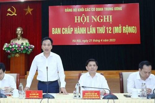 Bổ sung 6 nhân sự tham gia Ban Chấp hành Đảng bộ Khối các cơ quan Trung ương