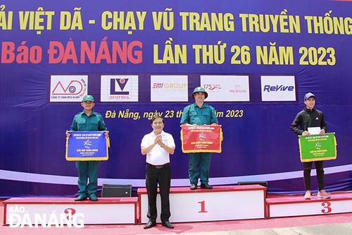 Giải Việt dã - chạy Vũ trang truyền thống Báo Đà Nẵng lần thứ 26 thành công tốt đẹp