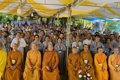 Bình Thuận: Hơn 260 tu sinh tham gia khóa tu 'Một ngày an lạc' lần 2 tại tịnh xá Ngọc Thiện