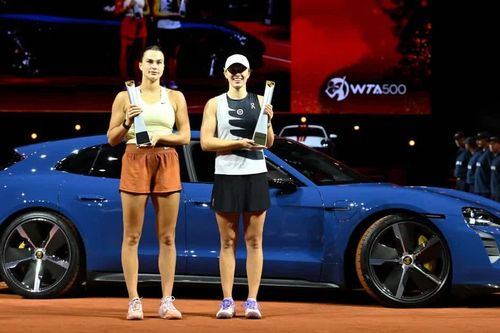 Aryna Sabalenka: Ba lần lỡ hẹn với phần thưởng dành cho Nhà vô địch ở Stuttgart - 'Chiếc xe Porsche thể thao'