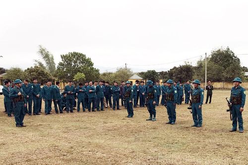 Huấn luyện dân quân sát thực tiễn địa phương