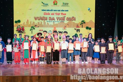 Lạng Sơn có 2 đội thi đạt giải khuyến khích tại vòng bán kết khu vực sân chơi 'Thiếu nhi Việt Nam – Vươn ra thế giới'