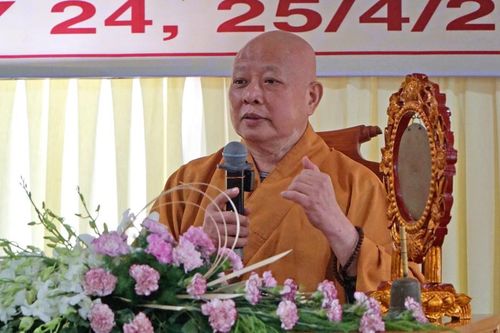 Hòa thượng Thích Lệ Trang chia sẻ về vai trò của giới sư, thầy nghiệp sư trong giới đàn