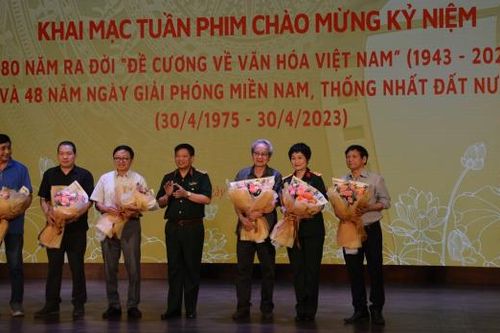 Khai mạc Tuần phim kỷ niệm 30/4 và 80 năm Đề cương về văn hóa Việt Nam