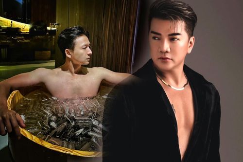 Ngô Kiến Huy xả ảnh ngâm mình trong bồn tắm, Đàm Vĩnh Hưng 'bông đùa' thế nào mà chính chủ 'hốt hoảng'?