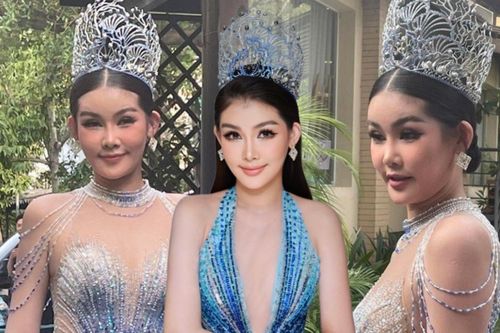 Nhan sắc 'bất ổn' của Hoa hậu Lê Âu Ngân Anh qua cam thường, khác xa so với mạng xã hội?