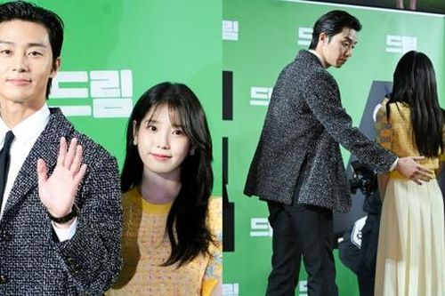 Park Seo Joon khiến người hâm mộ 'tan chảy' với hành động ga lăng dành cho IU