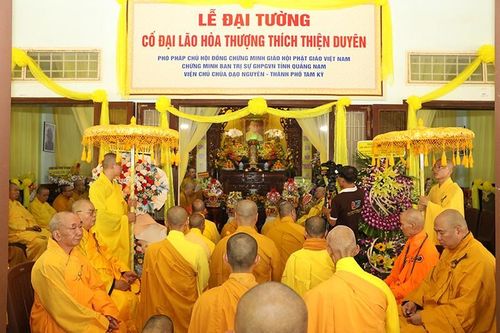 Quảng Nam: Lễ Đại tường cố Đại lão Hòa thượng Thích Thiện Duyên, Phó Pháp chủ GHPGVN