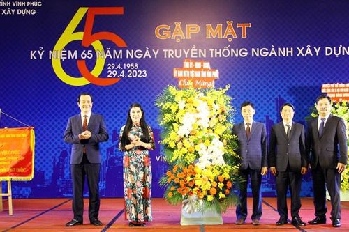 Sở Xây dựng Vĩnh Phúc: Gặp mặt 65 năm ngày truyền thống ngành Xây dựng