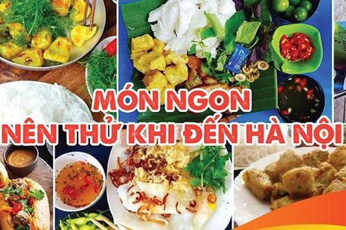 Những món ngon nên thử khi đến Hà Nội