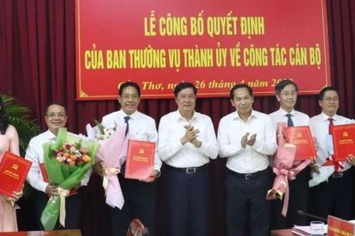 Bổ nhiệm, chỉ định nhân sự mới 2 thành phố trực thuộc Trung ương
