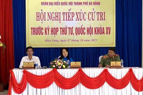 Cử tri Đà Nẵng kiến nghị tăng cường phòng, chống tham nhũng và ngăn chặn bạo lực học đường