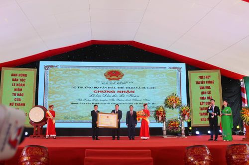 Thanh Hóa có thêm Di sản văn hóa phi vật thể quốc gia