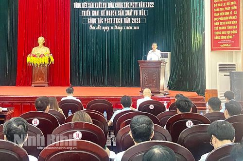 Yên Mô triển khai kế hoạch sản xuất vụ Mùa năm 2023