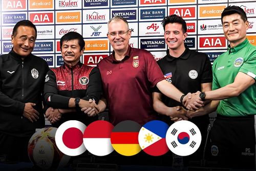 'Ma trận' ngôn ngữ ở họp báo SEA Games
