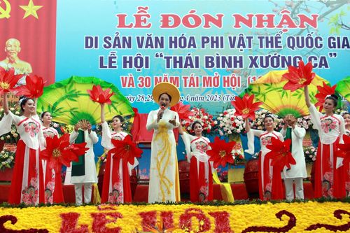 Lễ hội Thái bình xướng ca-Di sản Văn hóa Phi vật thể Quốc gia