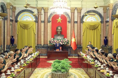 Chủ tịch nước gặp Ban Liên lạc Mặt trận Tây Nguyên, B3, Quân đoàn 3