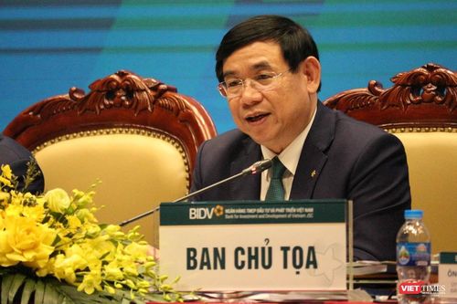 Chủ tịch BIDV Phan Đức Tú: 'Đã có nhà đầu tư tiềm năng mua 9% cổ phần phát hành riêng lẻ'