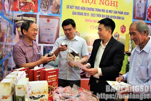 Bình Gia sơ kết Chương trình 'Mỗi xã một sản phẩm' giai đoạn 2019 – 2023