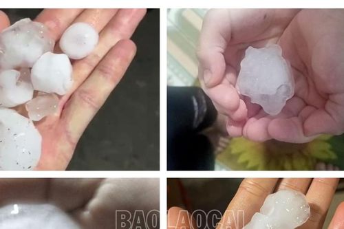 Mường Khương lần thứ 2 xuất hiện mưa đá
