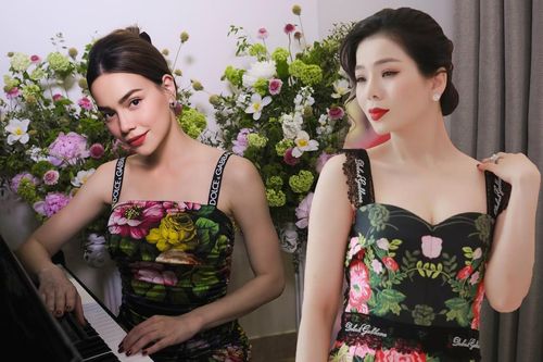 Cùng diện đầm hoa đắt đỏ, Hồ Ngọc Hà lại 'đè bẹp' Lệ Quyên: Chẳng cần kim cương vẫn sang chảnh