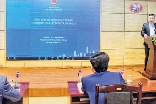Hệ thống cơ sở dữ liệu kinh tế xây dựng: Tiện ích thế nào?